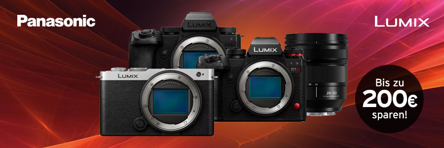 Panasonic Lumix Objektiv-Aktion – bis zu 200 € Sofortrabatt