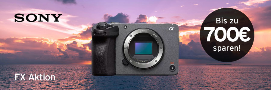 Sony FX30 Sofortrabatt-Aktion