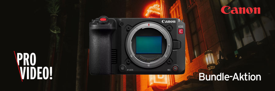 Canon C50 Bundle-Aktion