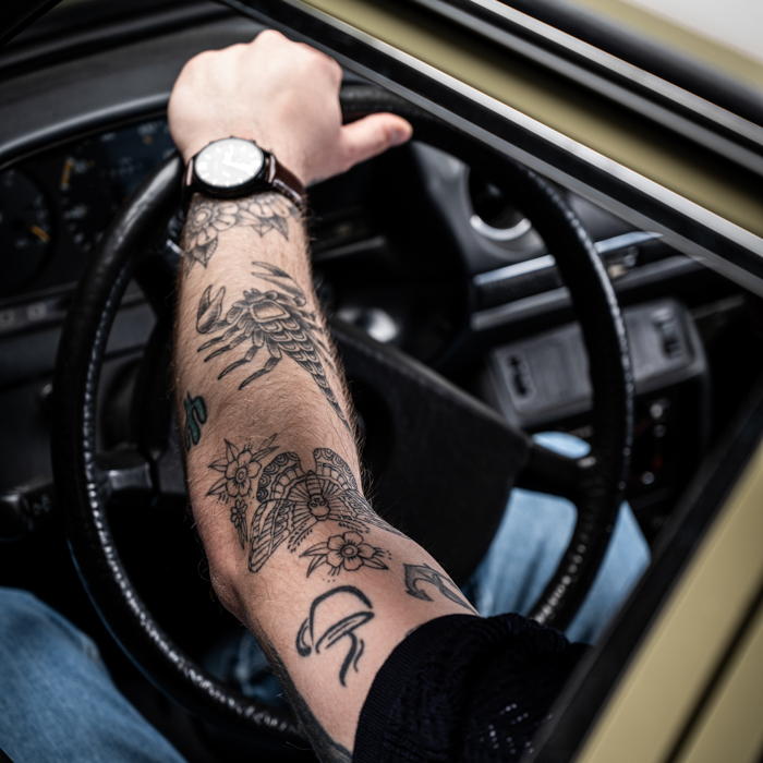 Reflexionen in Chrom - Das Auto als Kunstobjekt im Studio