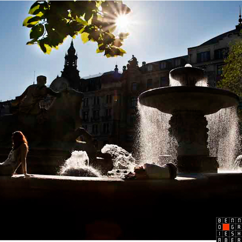 Tanz der Tropfen – Brunnen und Wasserspiele in München