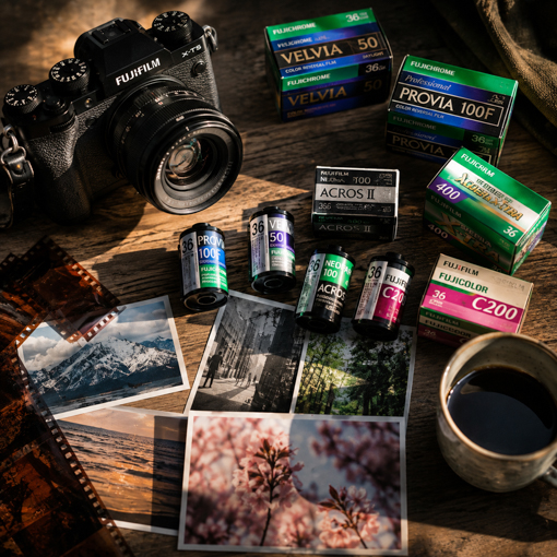 Fujifilm–Filmsimulationen kreativ einsetzen. Analog gedacht - Digital fotografiert