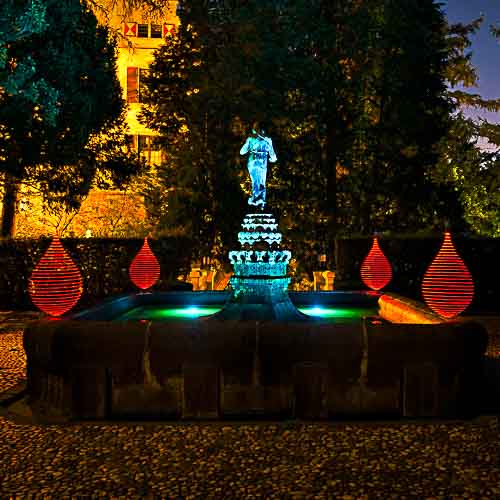 Erlebe den Zauber der Weihnacht - Lightpainting am Schloss Landsberg