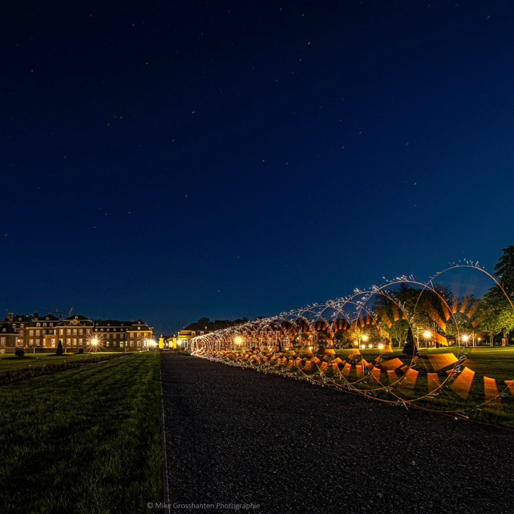 Lange Lightpainting Nacht mit Mike Großhanten - Schloss Nordkirchen