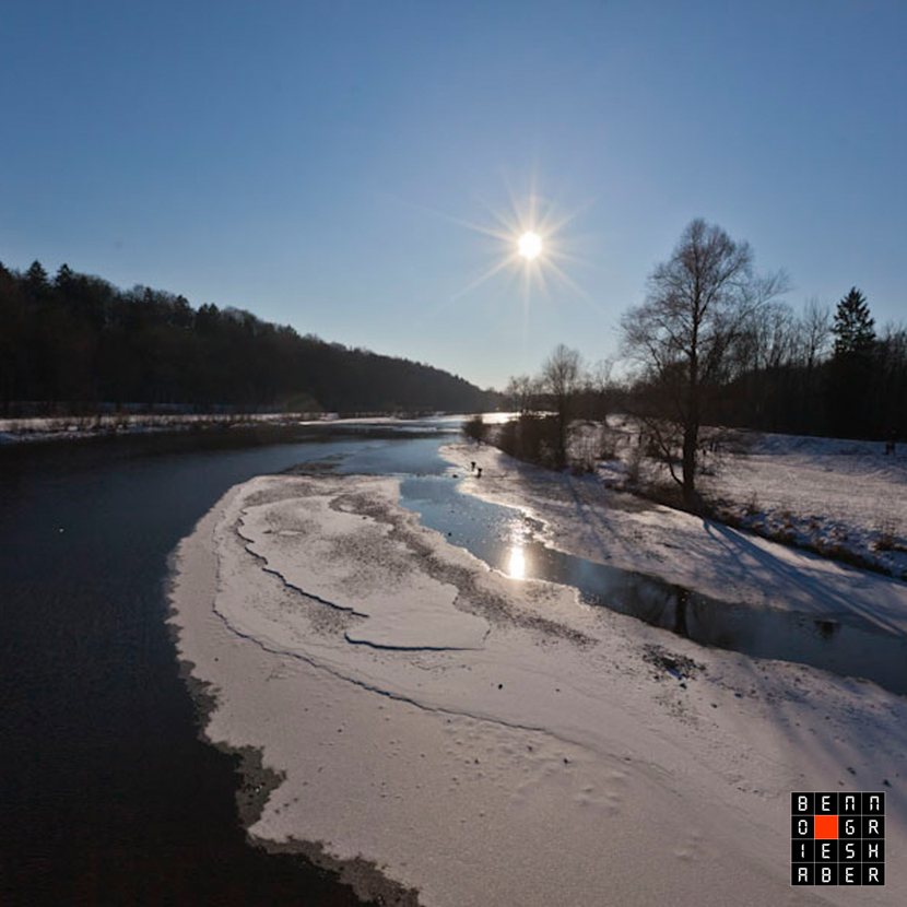 Winterfotografie mit Benno Grieshaber - Die stille Schönheit der Isar