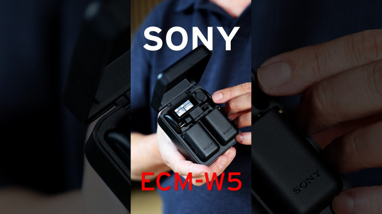 SONY ECM-W5 - Professioneller Sound für Deine Videos!