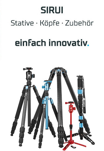 SIRUI - Stative · Köpfe · Zubehör - einfach innovativ.